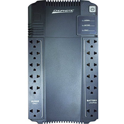 เครื่องสํารองไฟ ยี่ห้อไหนดี CHUPHOTIC PLUTO 1000VA/600W