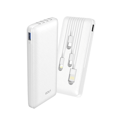 power bank ยี่ห้อไหนดี GOLF G101 White