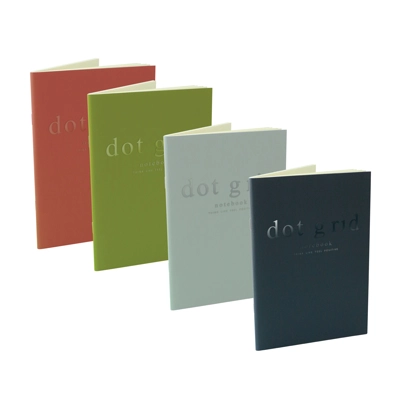 Digital Detox สมุดไดอารี่ อี-ไฟล์ CNB127 ลายตารางจุด 50 แผ่น A5 คละสี