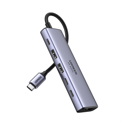 gadget โต๊ะคอม ugreen usb hub 6in1 รุ่น 35999 alu