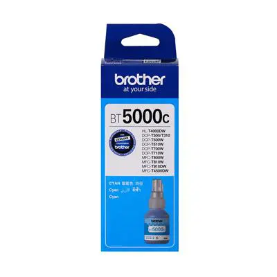 หมึกกันน้ำ brother หมึกเติม รุ่น bt 5000c สีฟ้า cyan