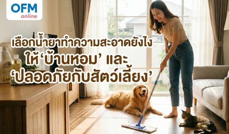 น้ำยาถูพื้นสัตว์เลี้ยง