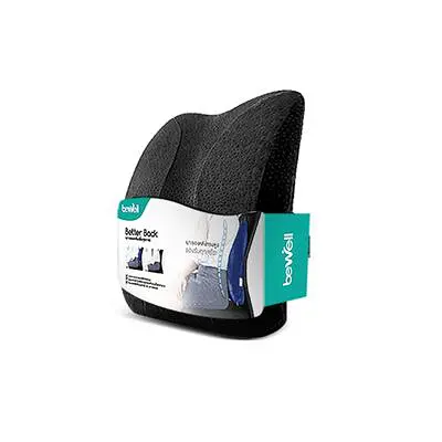 Bewell เบาะรองหลังเพื่อสุขภาพ ทรงสูง นุ่มคืนตัวดีมาก