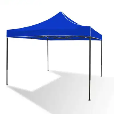 เต็นท์พับได้ โครงเหล็ก + ผ้าใบหนา 700D THAI SUN SPORT HMLV-00006-700D สีน้ำเงิน ขนาด 2x2 เมตร