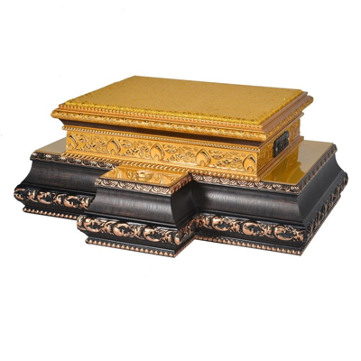 LUZINO เชิงเทียน LED แบบใส่ถ่าน