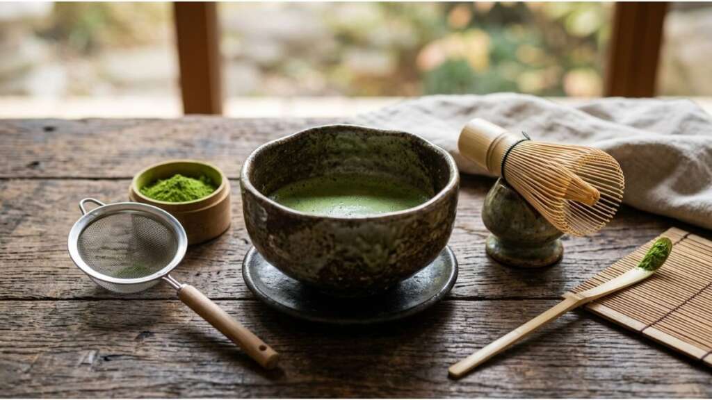 ชาเขียว อุปกรณ์ชง