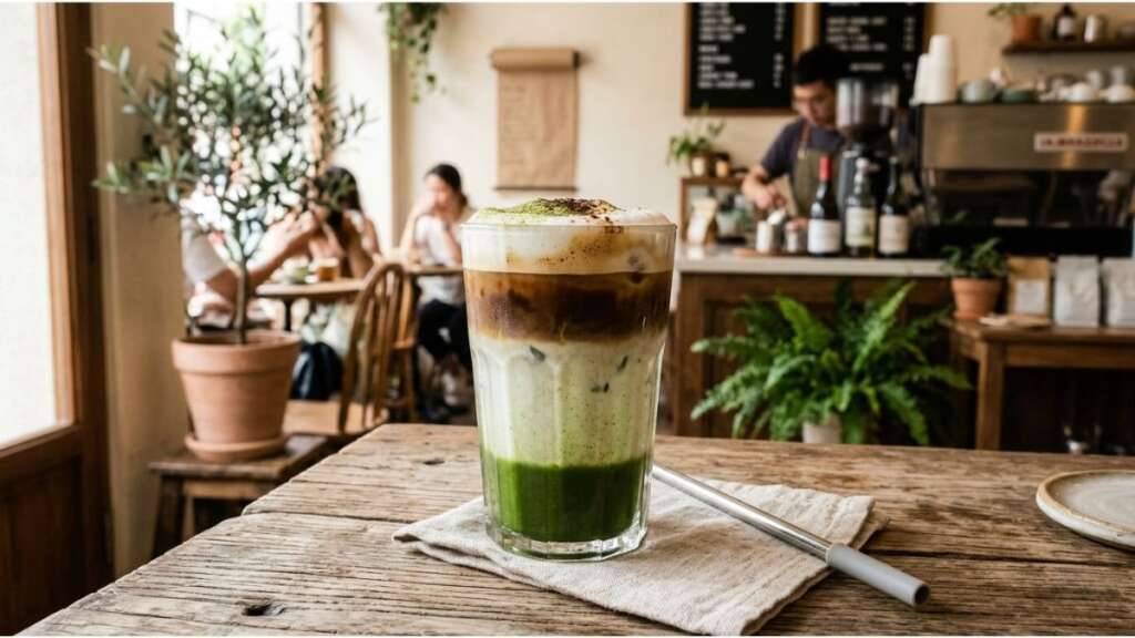 ชาเขียวกาแฟ