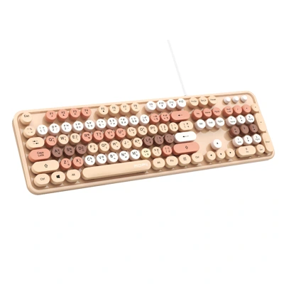 MOFII ชุดคีย์บอร์ด รุ่น SWEET K สีชานม