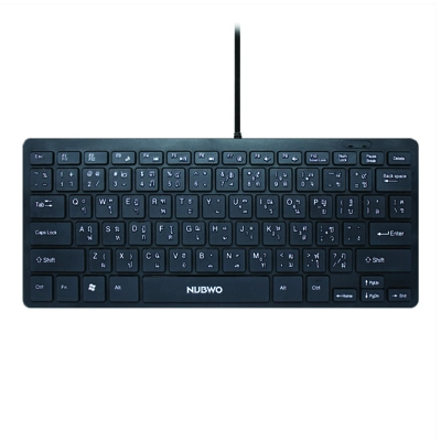 คีย์บอร์ด นับโว NK-035 สีดำ
