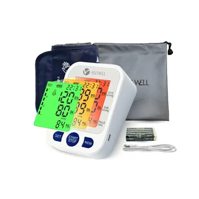 เครื่องวัดความดันยี่ห้อไหนดี ALLWELL รุ่น BP Ezycheck ขนาดพิเศษ 22-42 ซม.