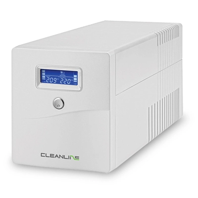 เครื่องสำรองไฟ CLEANLINE  รุ่น D-1150J สีขาว