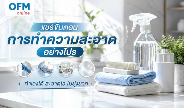 ขั้น ตอน การ ทำความ สะอาด