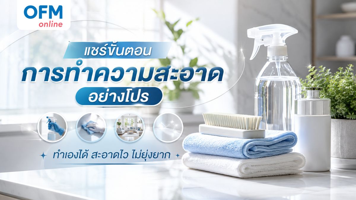 ขั้น ตอน การ ทำความ สะอาด