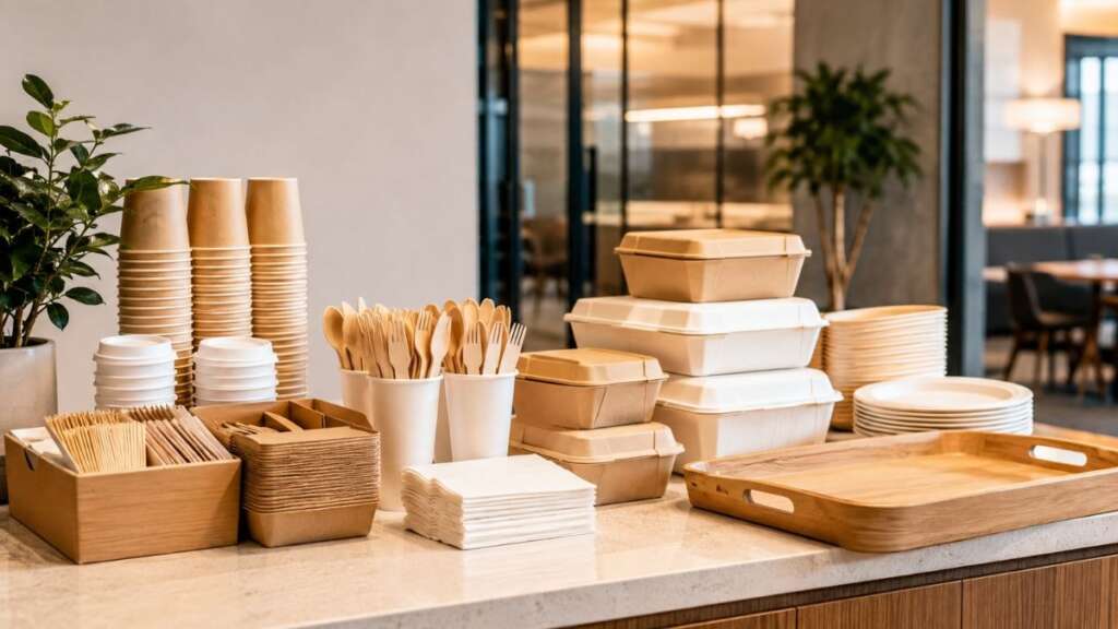 ของใช้สำนักงานหมวด pantry ภาชนะใช้ครั้งเดียวและเสิร์ฟลูกค้า