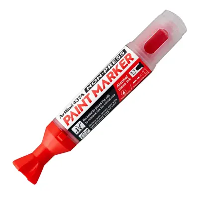 สินค้าใหม่ officemate กันยายน 2569 artline ปากกาเพ้นท์ รุ่น ek-437a สีแดง (หัว 2.3 มม.)