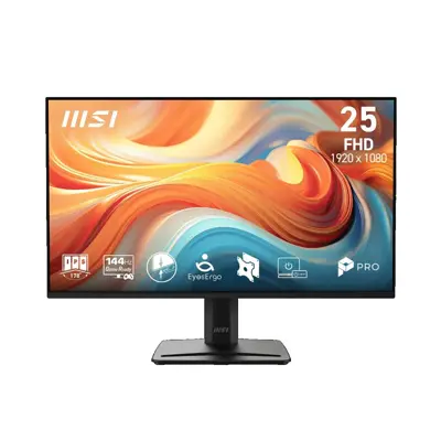 สินค้าใหม่ officemate กันยายน 2569 msi จอมอนิเตอร์ รุ่น pro mp251 e14a สีดำ (24.5 นิ้ว / ips / fhd / 144hz)