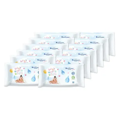ยี่ห้อทิชชู่ Karisma ทิชชู่เปียก สูตรน้ำ 99% (80 แผ่น กล่อง 12 แพ็ค)