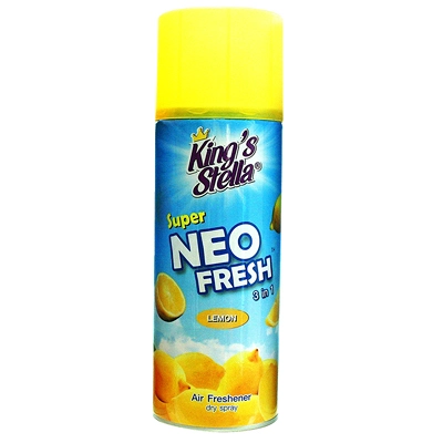 king stella สเปรย์รีวิว Super Neo Fresh กลิ่นเลมอน ขนาด 300 cc.