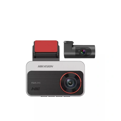 กล้องติดรถยนต์ ยี่ห้อไหนดี HIKVISION C200S 2CH (หน้า+หลัง)