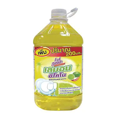 น้ำยาล้างจาน ยี่ห้อไหนดี KINGLAB King’s Stella Lemon Econo 5,200 มล. 