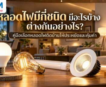หลอดไฟมีกี่ชนิด